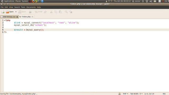 php กับ mysql ตอน 14 query смотреть онлайн
