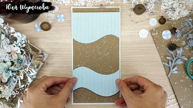 НОВОГОДНЯЯ ОТКРЫТКА от создания декора (цветы из фоамирана, конфеты из картона) до композиции DIY смотреть онлайн