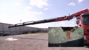 Работа манипулятора Fassi