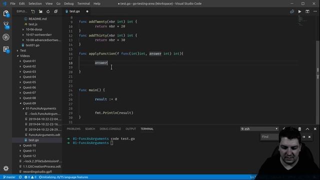 09-01-Functions as Arguments смотреть онлайн