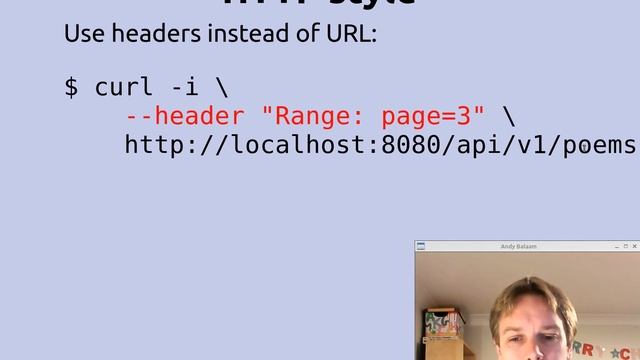 Paging in a REST API смотреть онлайн