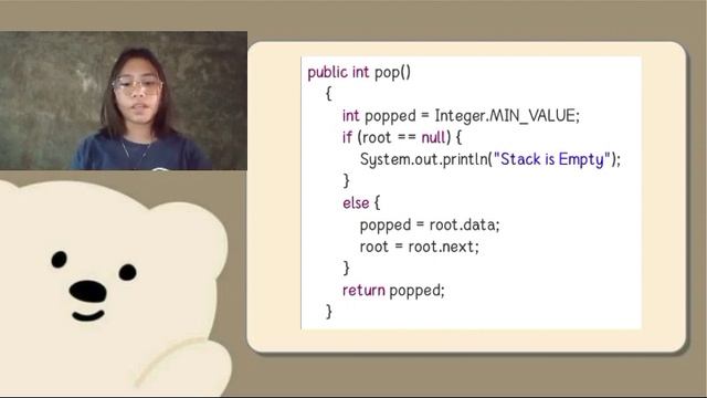 Stack Implementation using Linkedlist in Java || Explaining the code смотреть онлайн