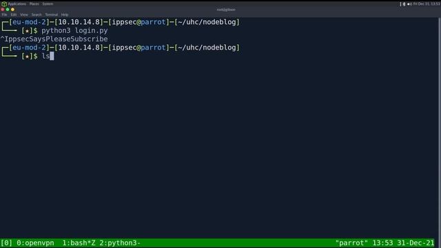 UHC - NodeBlog смотреть онлайн
