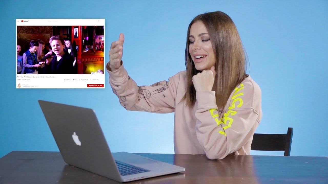 Ани Лорак смотрит каверы на свои песни смотреть онлайн