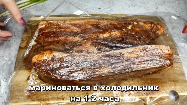Свиная ГРУДИНКА в фольге в СОЕВОМ СОУСЕ в фольге. Теперь ГРУДИНКУ готовлю ТОЛЬКО ТАК. смотреть онлайн