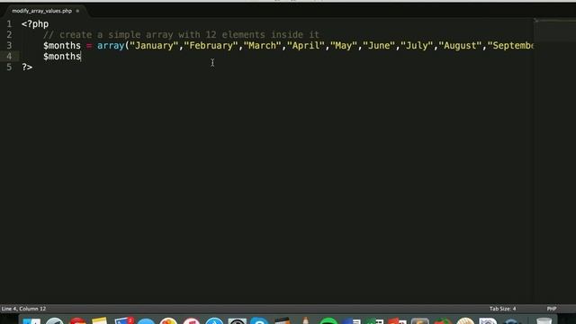 PHP & MySQL Tutorial 24 - Modifying values of elements in an array смотреть онлайн