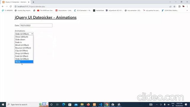 Complete Custom Date Picker Using Jquery For Beginners смотреть онлайн