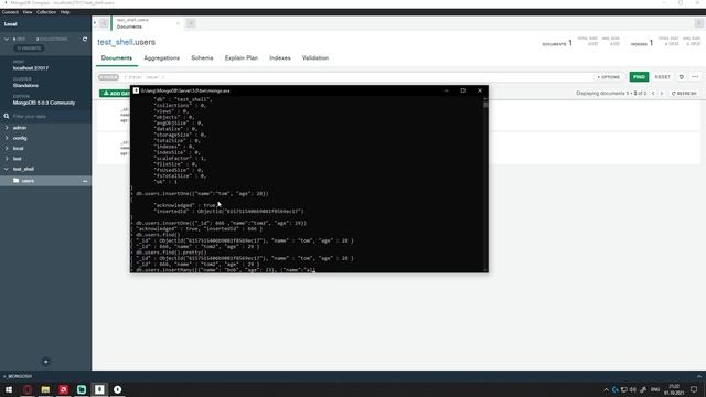 mongodb добавление данных | mongodb уроки для начинающих смотреть онлайн