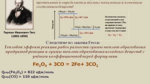 Химия. Энергетика химических реакций