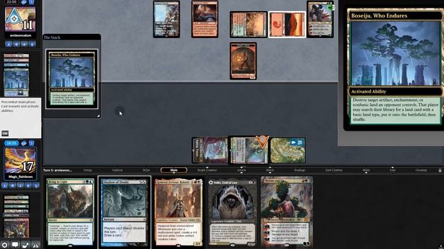 MTG Modern ▷ ?Lands?BeGone? COMBO Deck! ◁【NEW】w/ Shadow of Doubt! - Double Masters Magic смотреть онлайн