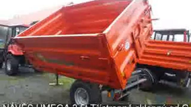 NÁVĚS UMEGA 3,5t Třístranně sklopný od G смотреть онлайн