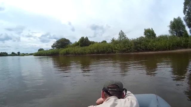 Рыбалка в устье реки Мокша