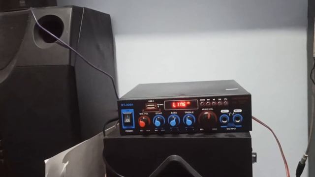 amplifier 800w cuma 200rban test ke speaker bmb 8 in, 2 channel mic bluetooth 5.0, ampli car bt-309 смотреть онлайн