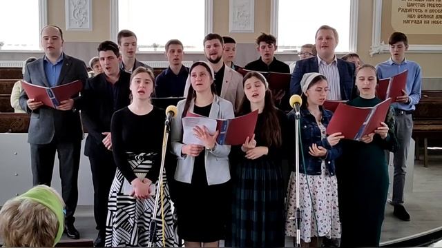 Утреннее Богослужение 14.05.2023 Церковь ЕХБ Пос.Высокий Участие молодежи смотреть онлайн
