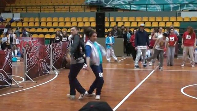 Чел'z games Brest 2012 hip-hop duo Sergey Dratvitskii & Iona Akulich смотреть онлайн