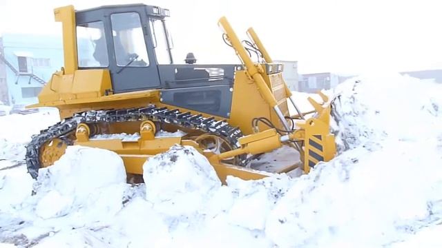 ТМ10.10 - расчистка площадки при температуре -25 градусов смотреть онлайн