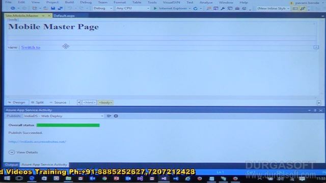 ASP.NET || BootStrap UI in ASP.NET DEPLOYEMENT Part -3 by Nagaraju смотреть онлайн