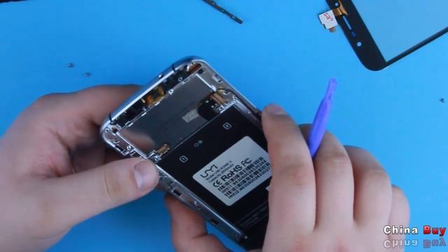 Меняем тач скрин на UMI Rome X / replace touch screen смотреть онлайн
