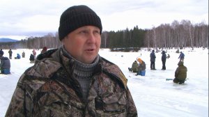 Сюжет о районных соревнованиях по подледной рыбалке.