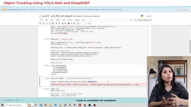 YOLO-NAS and DeepSORT | Object detection and tracking смотреть онлайн