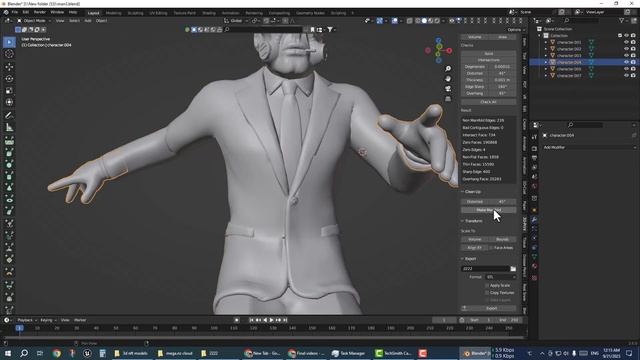 Blender Tutorial: How to Fix Mesh for 3D Printing || repair STL file смотреть онлайн