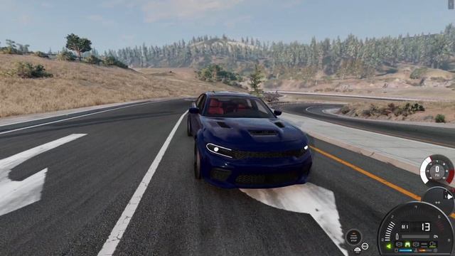 BeamNG| 2023 Dodge Charger SRT Hellcat Redeye смотреть онлайн
