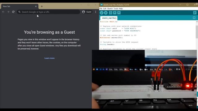 #7 - The ESP32 Web Server using HTTP and WiFi Communication смотреть онлайн
