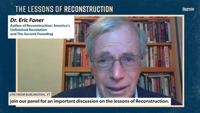LESSONS OF RECONSTRUCTION: A PANEL DISCUSSION (LIVE AT 8PM ET) смотреть онлайн