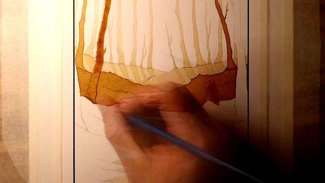 Painting with COFFEE - ART CHALLENGE смотреть онлайн