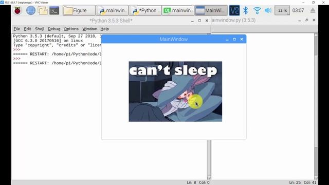 Demo Raspberry Pi PyQt Course( play gif image) by TESR смотреть онлайн