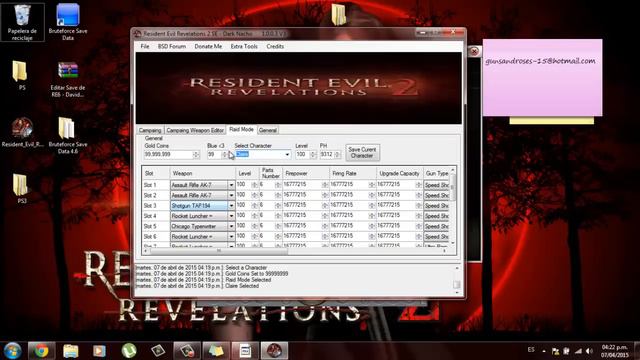 (PS3) RESIDENT EVIL REVELATIONS 2 HACK DE SUPER ARMAS NIVEL 100 SAVE EDITOR MODO ASALTO смотреть онлайн