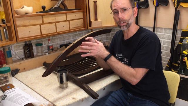 Antique Rocking Chair Restoration with Broken Rocker - Made by John C. Mundell & Co in Elora, Ont C смотреть онлайн