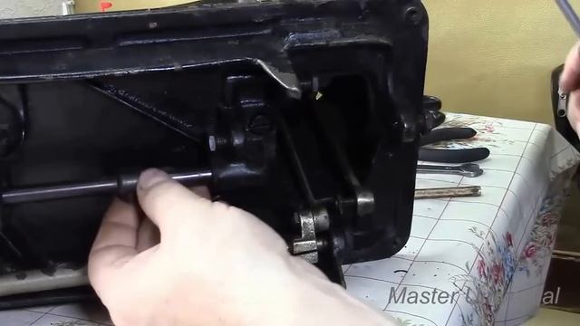 Как заварить деталь на швейную машину. Вилка на подъём зубьев. Видео № 169. смотреть онлайн