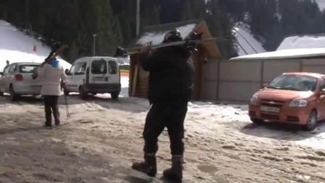 Обучение и катание на лыжах в Буковеле от ТК "Ворохта" смотреть онлайн