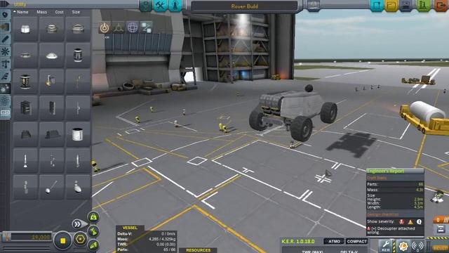 KSP V-1.0.5 - VID#138 - ROVER BUILD. смотреть онлайн