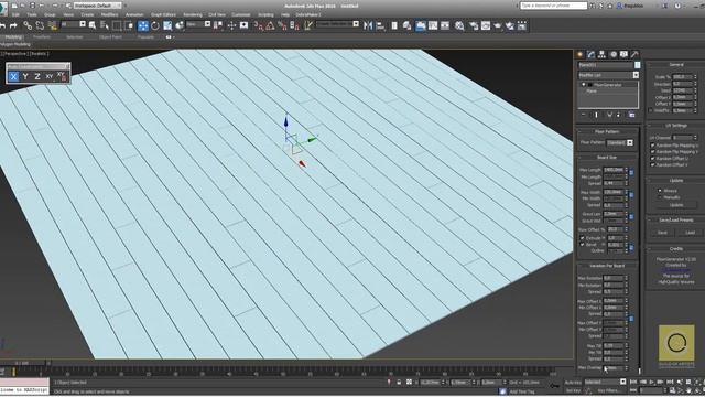 FLOOR GENERATOR 2 для 3DS MAX ч 3 Подробные настройки смотреть онлайн