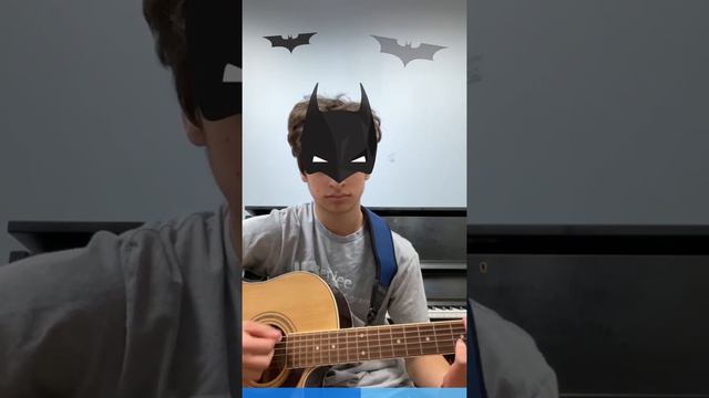 I am Batman??! #batman #guitar #nirvana смотреть онлайн