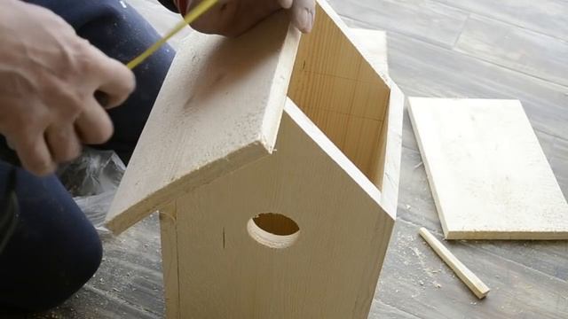 Скворечник своими руками.Birdhouse With His Own Hands.