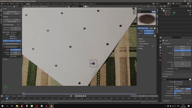 Захват движения по точкам [Motion Tracking | Blender] смотреть онлайн