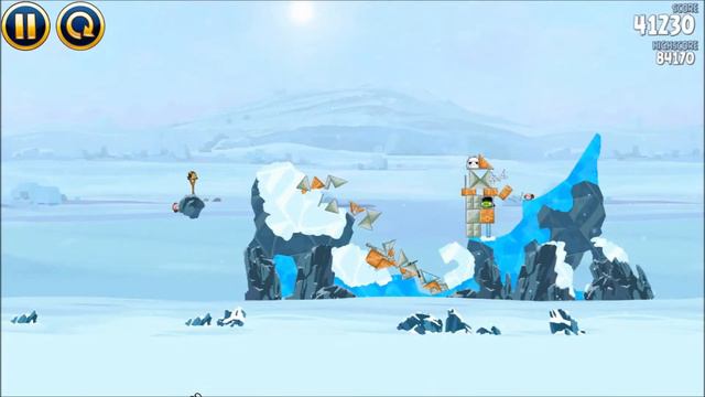 Angry Birds Star Wars 3 Star Walkthrough 3-14 смотреть онлайн