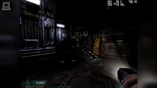 Doom 3 Gameplay ATI Radeon HD 3450 смотреть онлайн