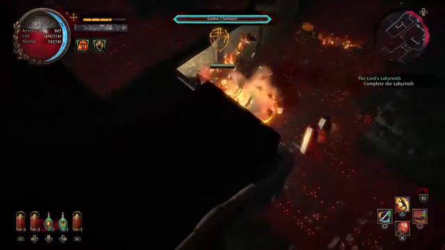 Path of Exile Marauder Build Wild Curse Melt Cyclone смотреть онлайн