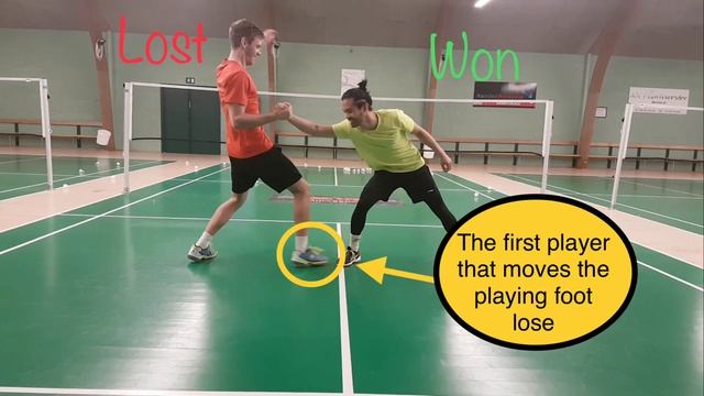 BADMINTON FUN GAME #6 - BALANCE - STAY YOUR GROUND смотреть онлайн