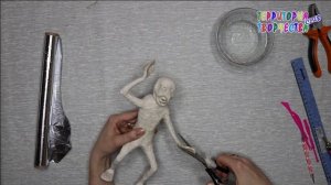 Баба-Яга своими руками из папье маше / Baba Yaga with her own hands made of papier mache