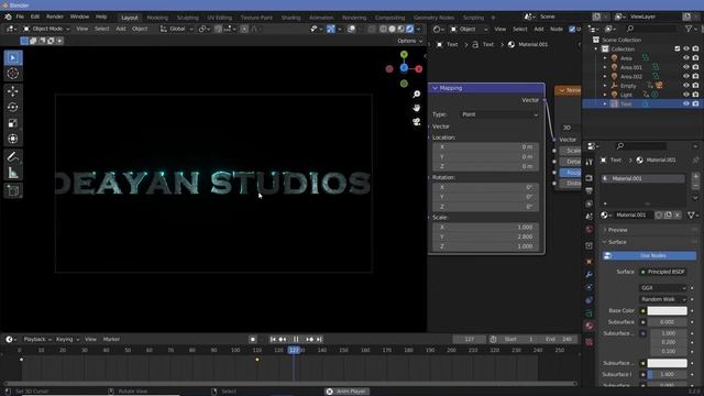Easy Cinematic Logo / Intro Animation - Blender Tutorial смотреть онлайн