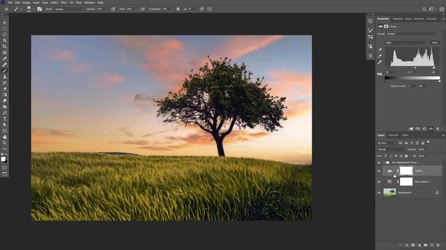 ONE-CLICK Sky Replacement in Photoshop 2021 with The New AI Powered Tool смотреть онлайн