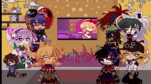 ☆Security Breach(FNaF 9) react to Sister Location(FNaF 5)|Gacha club react FNaF☆