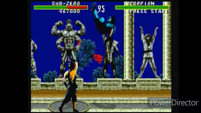 Mortal Kombat (Sega Genesis) #2 Sub-Zero смотреть онлайн