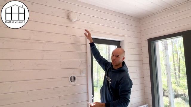 Растущий модульный дом: сложный заезд, красивый участок смотреть онлайн