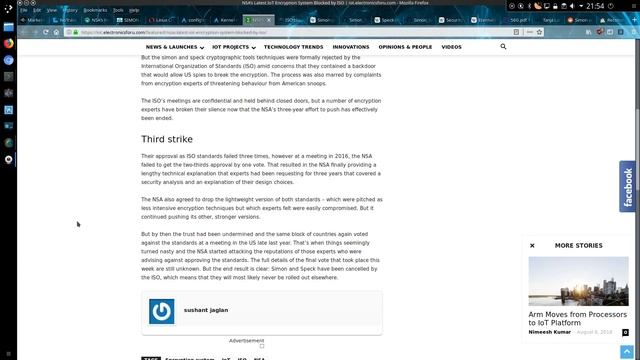 Linux Security News - NSA Encryption Algorithms added to Kernel 4.17 смотреть онлайн